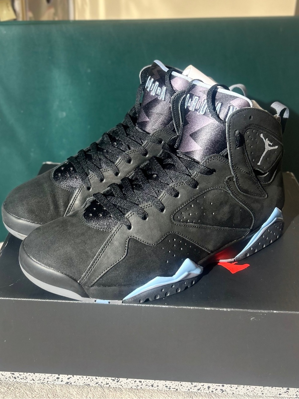 the Air Jordan 7 Retro "Chambray" (Style Code: CU9307-004).